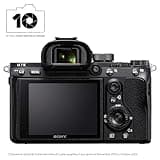 Sony Alpha 7 III | Full-Frame Mirrorless Camera ( Fast 0.02s AF, 5-axis in-body optical image stabilisation, 4K HLG, Large Battery Capacity ), Black