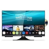 Cello C2425WSF 12 Volt 24 inch Traveller Smart Frameless TV/DVD "Pitch Perfect" Speakers Ultrafast WebOS, Freeview Play, FreeSat, Bluetooth, Netflix Small TV for Motorhomes UK Made