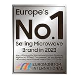 Samsung MS23K3523AS/EU 23L Solo Microwave Oven, Triple Distribution System, Silver