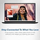 Dell Inspiron 15 3530 Laptop Notebook 15.6" FHD 120Hz Display, 13th Generation Intel Core i5-1334U, 16GB RAM DDR4, 512GB SSD, Intel Iris Xe Graphics, Windows 11 Home, English-UK Keyboard, Carbon Black
