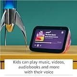 Echo Show 5 Kids (Newest gen) | Smart Display with Alexa | With 1 year of Amazon Kids+ content | Galaxy
