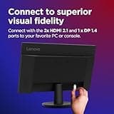 Lenovo Legion R27qe 27 inch Gaming Monitor | QHD, 1440p, 180Hz, IPS, 0.5ms, HDMI, DP | AMD Freesync | PS5, Xbox, PC screen