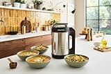Morphy Richards Sauté & Soup Maker, 1.6L, 4 Settings, Smooth, Chunky, Juice, Blend Pause Function, Family Size, Non-Stick Coated Jug, Detachable Power Cord, Stainless Steel, 501014