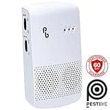 Pestbye® Whole House Advanced Rat and Mouse Repellent and Deterrent Ultrasonic Electromagnetic Rodent Repeller White - Set of 2