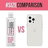 Lube Life Barely There Thin Silicone-Based, Long Lasting, Water Resistant, Personal Lubricant for Men, Women and Couples, 240 ml
