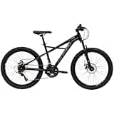 Huffy Korros 27.5 Inch Men's Mountain Bike Hardtail + Front Suspension + Shimano 21 gears MTB, Bronze