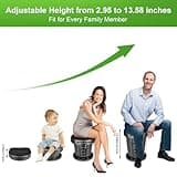 Folding Camping Toilet Portable with Bag - imodomio Portable Toilets for Adults with Lid, Seat & Toilet Bags, Outdoor Travel Toilet for Fishing, Hiking, Campervan, Caravan, Car, Festivals, Load 180kg