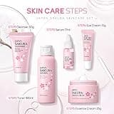 Skincare Set Skin Care for Teenage Girls Gift Set-Cleanser,Toner,Serum,Eye,Essence Serum- Facial Care Sets&Kits for Pores,Blackheads,Exfoliate,Skin Essentials Travel Kit All Skin Types (5PCS)