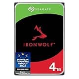 Seagate IronWolf 4TB, NAS, Internal Hard Drive, CMR, 3.5 Inch, SATA, 6GB/s, 5.400 RPM, 256MB Cache, for RAID Network Attached Storage, Data Rescue Services (ST4000VNZ06)