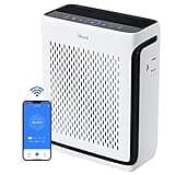 LEVOIT Smart HEPA Air Purifier for Bedroom Home 104m², Washable Filter, Pet Mode, Air Quality & Light Sensor, 23dB, Remove 99.97% of Allergens for Pet, Dust, Pollen, Smoke, Vital 100S