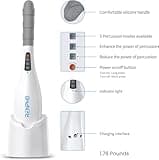 RENPHO Hand Held Deep Tissue Massager for Muscles, Back, Foot, Neck, Shoulder, Leg, Calf Pain Relief-2600mAh Large Capacity Battery Cordless Electric Percussion Full Body Massage with Portable Design