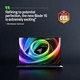 Razer Blade 16 (2025) - 16 inch AI Gaming Laptop - NVIDIA GeForce RTX 5080 - AMD Ryzen AI 9 365-16" QHD+ 240Hz OLED Display - 32GB LPDDR5X 8000 MHz - 1TB SSD - UK-Layout | Black
