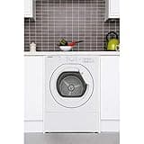 Hoover HLV8LG Freestanding Vented Tumble Dryer, One Touch Tech, 8 kilograms, , White, Noise level:
