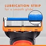 Gillette Fusion5 Razor Refills for Men, Razor Blades Men with Lubrastrip for a Close Shave, Compatible with Razors