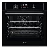 AEG 3000 Series SurroundCook Integrated Oven BPX535061B, 72L, Fast Heat Up, Multilevel Cooking, Turbo Grill, Pyrolytic Self Clean, Defrosting, LED, Child Lock, Built-In 590x560x550mm, Class A+, Black