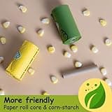 Bonre Life-Dog Poop Bags-540 BioBags,Super Strong,Extra Thick,Leak Proof Dog Waste Bags Made from Corn Starch,Biodegradable Dog Poo Bags