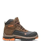 Wolverine Men's Overpass 6" Composite Toe Waterproof Work Boot, Summer Brown, 10 M US