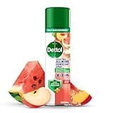 Dettol All In One Disinfectant Spray, Summer Fruits, 6 Pack (300 ml Each) - Fresh Pet & Shoe Sanitizer, Sofa Antibacterial Cleaner, Multipurpose Liquid, Germ Protection
