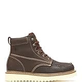 Wolverine Men's Loader 6" Soft Toe Wedge Work Boot, Brown, 9 M US