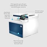 HP Laserjet Pro MFP 4302fdw Laser Printer | Colour | Printer for Small Medium Business | Wireless | Print, Copy, Scan, Fax | Automatic Document Feeder | 2-Sided Printing | Self-Healing WiFi | Ethernet