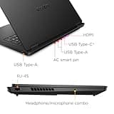 HP Omen Gaming Laptop | AMD Ryzen 9 8945HS Processor | 32GB RAM | 1TB SSD | NVIDIA GeForce RTX 4060 Laptop GPU | 17.3 Inch QHD (1920 x 1280) IPS Display | 240Hz | Windows 11 Home | Black | 17-db0008sa
