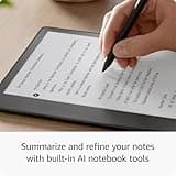 Kindle Scribe (2022 release) - 32 GB, the first Kindle and digital notebook, all in one, with a 10.2" 300 ppi Paperwhite display, with built-in notebook summarisation. Includes Premium Pen