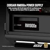 Corsair RM850e (2023) Fully Modular Low-Noise ATX Power Supply - ATX 3.0 & PCIe 5.0 Compliant - 105°C-Rated Capacitors - 80 PLUS Gold Efficiency - Modern Standby Support - Black