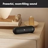 Beats Pill (Latest release)-Portable Bluetooth Speaker, Up to 24H Battery Life, Water Resistant, Bluetooth, Apple & Android Compatible, Seriously loud sound for home, outdoor & travel- Matte Black