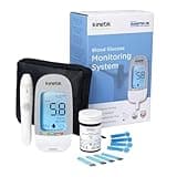 Kinetik Wellbeing Blood Sugar Monitor - Glucometer Kit for Diabetic Home Testing Used by the NHS, Blood Glucose Meter for Precise Sugar Level Monitoring, Suitable for Pregnancy, Supporting Diabetes UK