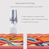 Shockwave Therapy Machine for Deep Muscle Massage, Ed Treatment Plantar Fasciitis Shockwave Therapy Machine, Shock Wave Therapy Device with 7 Massage Heads