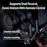 DJI RS 4 Pro Combo, 3-Axis Gimbal Stabilizer for DSLR & Cinema Cameras Canon/Sony/Panasonic/Nikon/Fujifilm, Native Vertical Shooting, 4.5kg/10lbs Payload, With Image Transmitter & Focus Pro Motor