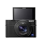 Sony RX100 VII - Advanced Premium Compact Camera with 1.0-Type Sensor, 24-200 mm F2.8-4.5 Zeiss Lens, Superior AF and speed performance, 4K Movie (DSC-RX100M7)
