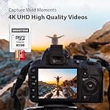[5-Yrs Free Data Recovery] GIGASTONE 128GB Micro SD Card, 4K Video Recording for GoPro, Action Camera, DJI, Drone, Nintendo-Switch, R/W up to 100/50 MB/s MicroSDXC Memory Card UHS-I U3 A2 V30 C10