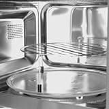Caterlite 900W Manual Microwave and Grill 23 Litre, Stainless Steel, Silver, 5 Power Settings, Timer Range: 30 mins, Dimensions: 281(H) x 483(W) x 396(D) mm, CK018
