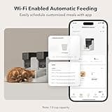 PETLIBRO RFID Automatic Cat Feeder, Stop Pets Fighting Over Food, Collar Activated Permission Feeding, Remote Feeding via App, Adjustable Lid, 3L Food Container, Ideal for Multi Cats