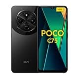 Xiaomi POCO C75 4G Black-Smartphone 8+256GB, 2.0GHz, Immersive 6.88" display, Massive 5160mAh battery, Clear 50MP AI dual camera, Powerful octa-core processor (UK Version + 2 Years Warranty)