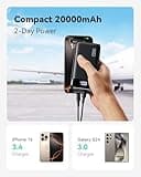 INIU Power Bank, 20000mAh Fast Charging Portable Charger, 22.5W Powerbank with USB Type C Input & Output, Battery Pack PD3.0 QC4.0 for iPhone 16 15 14 13 12 Pro Max Mini Plus Samsung S24 S23 iPad etc