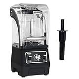 EASYROSE Blender Smoothie Maker 2L Food Blender with Sound Enclosure, 30000RPM Commercial Blenders for Kitchen, Milkshake, Cocktail & Fruit Juice, 10 Variable Speed, 1800W