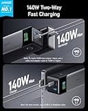 Anker Power Bank, 24,000mAh 3-Port Portable Charger with 140W Output, 737 (PowerCore 24K), Smart Digital Display, Compatible with iPhone 16/15/14/13 Series, Samsung, Dell, AirPods, and More