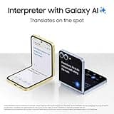 Samsung Galaxy Z Flip6 AI Smartphone, Unlocked Android Smartphone, 512GB Storage, 50MP Camera, Silver Shadow, 3 Year Manufacturer Extended Warranty (UK Version)