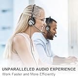 Wantek USB Headset with Microphone for PC Laptop,3.5mm/USB/Type-C Jack 3-In-1 Headphones with Noise Cancelling & Audio Controls,Teams Headset for Office,Call Center,Work,Binaural