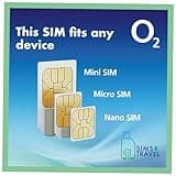 O2 Data Sim Card Preloaded with UNLIMITED 4G/5G Data. Includes 25GB to Roam for Free in 47 Countries. No Contracts, No Commitments, No Credit Checks, No Tie-ins, No Personal ID. (Valid for 1 Month).