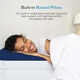 Active Era Luxury Single Inflatable Mattress | Puncture Proof Single Airbed with Flock Coating | Quick 3 Mins Blow Up Bed with Built-in Pump | Portable Air Bed for Home, Camping & Guests 187x99x53cm