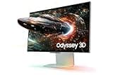 Samsung 27'' Odyssey 3D G90XF Gaming Monitor - 4K, 165Hz, Glasses-free Odyssey 3D Hub, 1ms(GtG), G-Sync Compatible, AMD FreeSync Premium, IPS, 2 HDMI 1 DP, HAS, AI 3D Video Conversion LS27FG900XUXXU