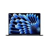 Apple 2025 MacBook Air 15-inch Laptop with M4 chip: Built for Apple Intelligence, 15.3-inch Liquid Retina Display, 16GB Unified Memory, 512GB SSD Storage, 12MP Center Stage Camera, Touch ID; Midnight