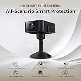 Spy Camera, Hidden Camera 4K Ultra HD with 4H Battery Life, SD Card & Cloud Storage, Motion Detection Alarm, Real-Time App Alerts, 2.4G WiFi & Night Vision for Home/Office Security
