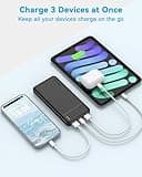 AsperX 2-Pack Power Bank Portable Charger Fast Charging 10000mAh, PowerBank USB C Input and Output, Battery Pack Compatible with iPhone, Samsung, Huawei, iPad, Tablets and More