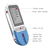 Cholesterol Test Meter Kit, Lipid Test Analyzer, 5 In 1 TC TG HDL LDL with 25 Test Strips, 5 Indicators Measurement, 500 Groups Memory Values, Quick Results, Home Use