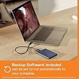 WD 2TB My Passport for Mac portable external storage, USB 3.0, Mac Compatible external hard drive, software for device management, backup and password protection, Time Machine Ready, Midnight Blue