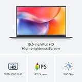 ECOHERO Windows 11 Laptop Computer, 12GB DDR5/1TB SSD, N95 Quad-Core, MS Office 2024, 15.6 inch 1920x1080 FHD Display, Dual Band WiFi, BT5.0, Fingerprint Unlock/Physical Camera Switch (Gray)